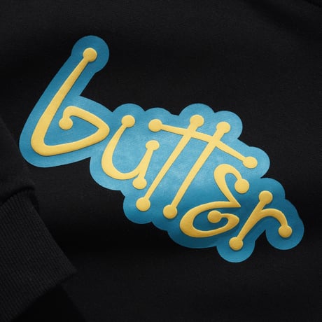 BUTTER GOODS Connection Pullover Hood - Black