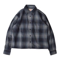 Free Planet Plaid Flannel Shirts - Blue Multi