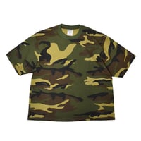 Shaka Wear 7.5oz Max Heavyweight Cropped Tee - Camo