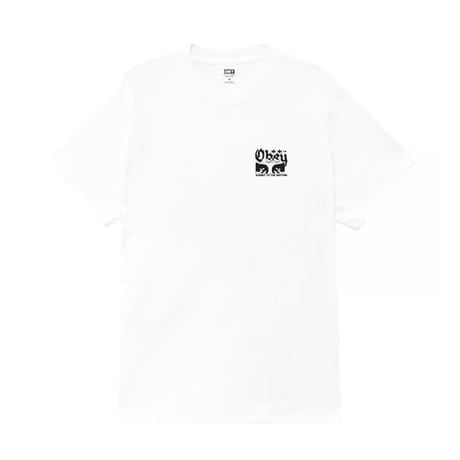 OBEY Submit To The Tee - White