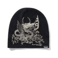 BUTTERGOODS × DANIEL JOHNSTON DragonSkully Beanie - Black