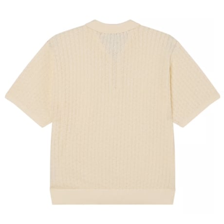 OBEY Grant Quater Zip Sweater - Birch