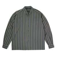 yardsale Nightline Stripe Shirt - Grey