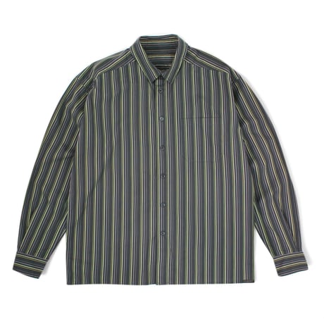 yardsale Nightline Stripe Shirt - Grey