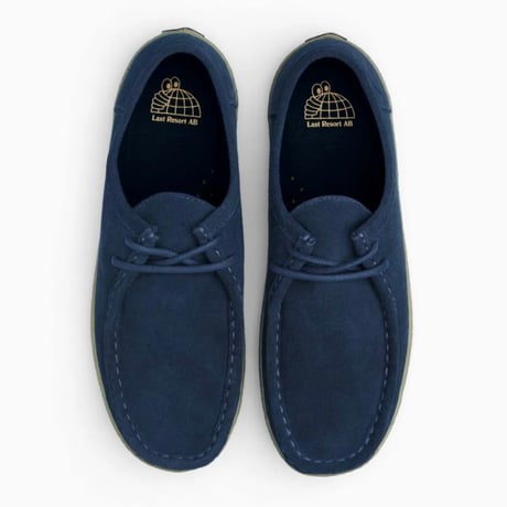 Last Resort AB VM006 Mock Suede - Dark Navy/Gum