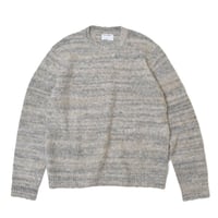 Old Navy Wool Blend Crewneck Sweater - Neutral Space-Dye