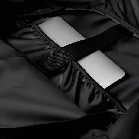 Packing Rip Stop Backpack - Black [PA-051]