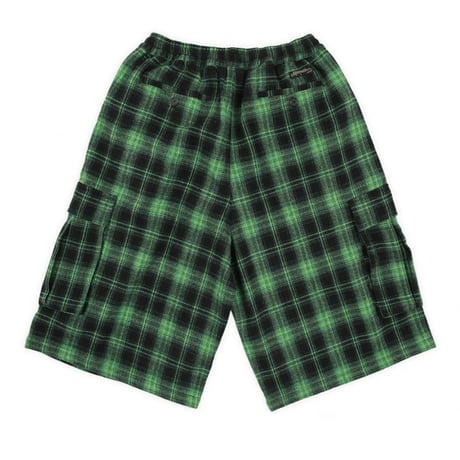 YARDSALE SHORELINE PLAID SHORTS - Green