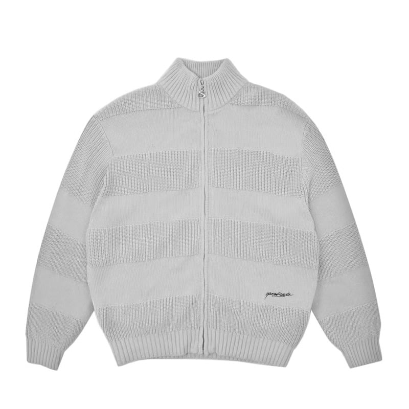 YARDSALE Phantasy Knitted Cardigan - Grey | RAW