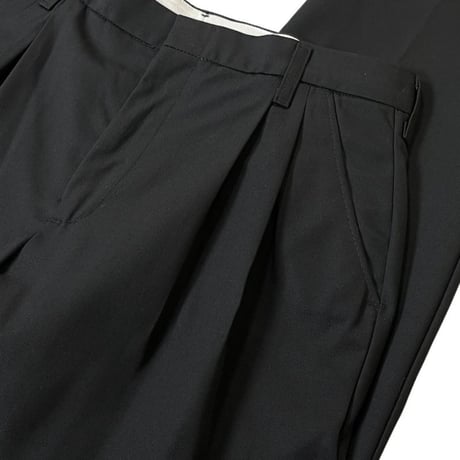 Red Kap PT38 Pleated Twill Slacks Black