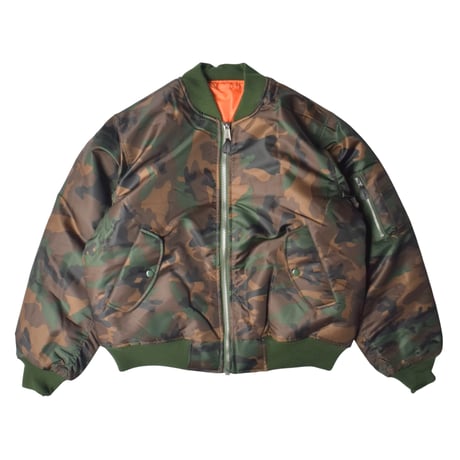 Rothco MA-1 Flight Jacket - Woodland Camo