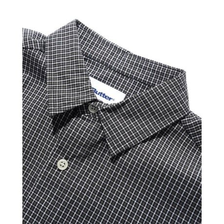 Butter Goods Equipment S/S Shirt - BlackｘGrey