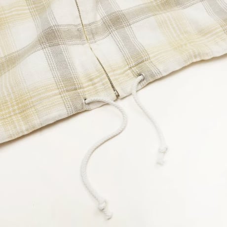 Yardsale Tartan Fill Zip - Sand