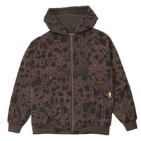 Pass~Port Weathered Diggers Club Zip - Mud