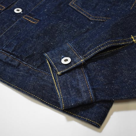 Levi's USA Type1 Trucker Jacket  Dark Wash (Rollup Selvedge)