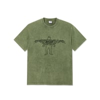Polar Skate Co. Acid Soul Tee - Army Green