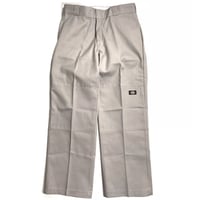 Dickies Loose Fit Double Knee Work Pants - Silver
