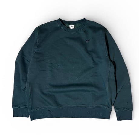 Nike Custom Damage Crewneck - Green