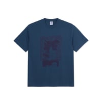 Polar Skate Passing Resemblance Tee - Grey Blue