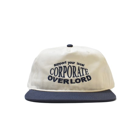 Capps Support Your Local Corporate Overlord Snapback - Navy Two-Tone [NVY]
