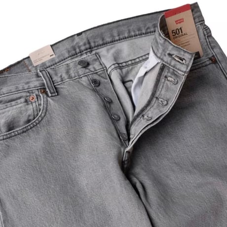 Levi’s 501 2370 Original Fit Stretch Jeans Grey