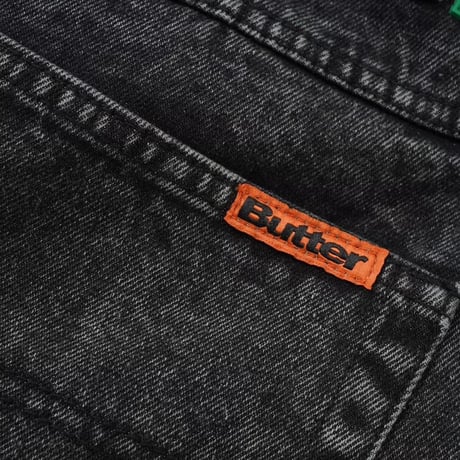 Butter Goods Weathergear Denim Shorts - Faded Black