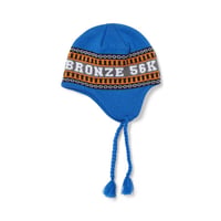 Huf × Bronze56K Flap Beanie Blue