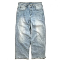 Pro Club Heavyweight Baggy Fit Denim Pant Light Stone Wash
