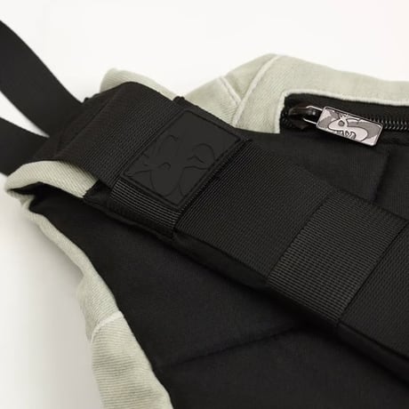 Yardsale Denim Sling Back Pack - White