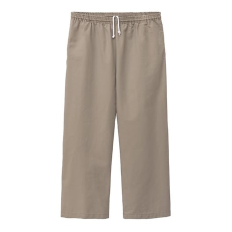 Los Angeles Apparel Poly Cotton Wide Leg Prisoner Pants - Khaki