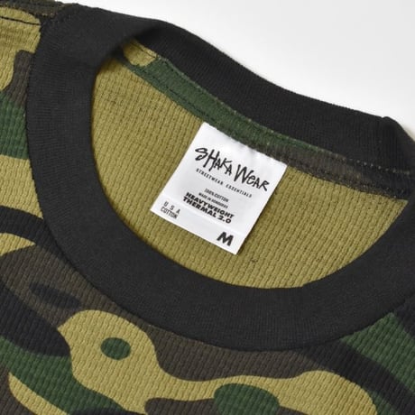 Shaka Wear 9.0oz Heavy Weight Thermal 2.0 - Woodland Camo