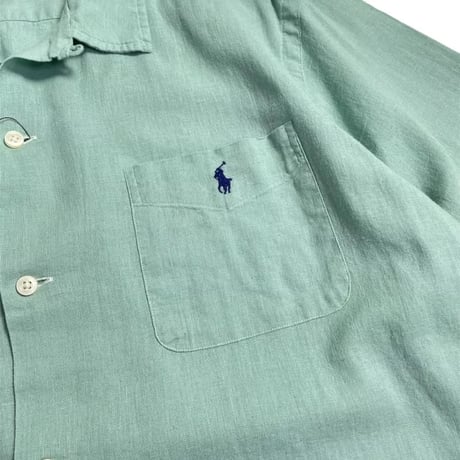 Polo Ralph Lauren Classic Fit Woven Camp Shirt-Celadon Green