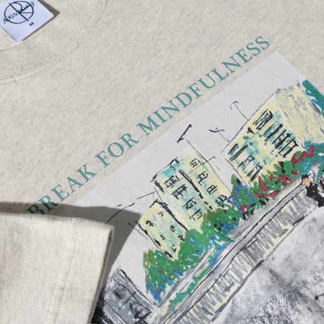 Polar Skate Mindfulness Tee - Ivory Grey