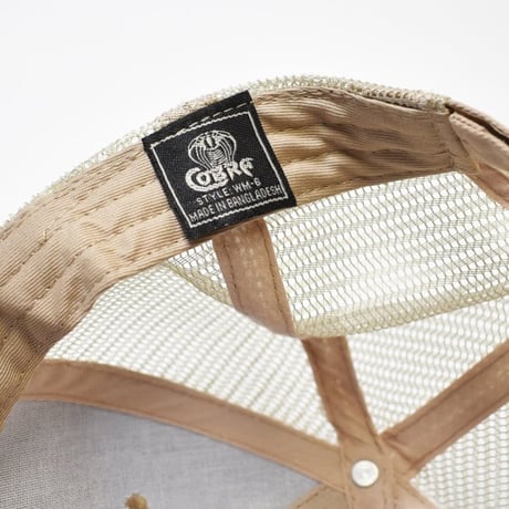 Cobra Caps 6panel Washed Twill Front Soft Mesh Cap
