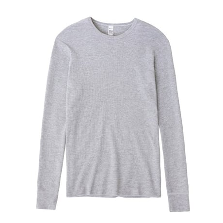 Los Angeles Apparel Poly-Cotton Thermal L/S Crewneck