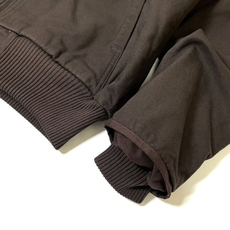 Carhartt USA J130(104050) Washed Duck Insulated Active Jacket Dark Brown