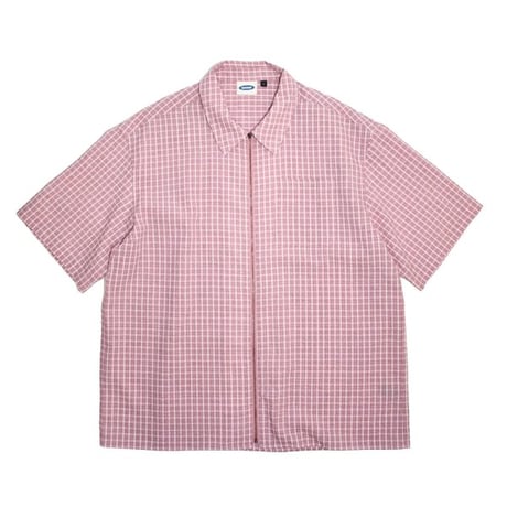 RAWDRIP S/S Full Zip Dobby Shirts - Pink