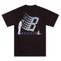BRONZE56K Roller Logo Tee -  Black