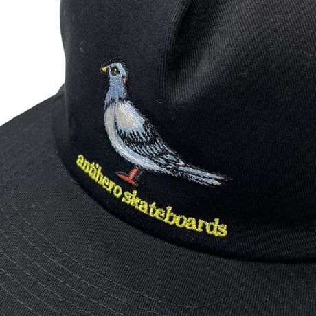 Anti Hero Lil Pigeon Snapback Black