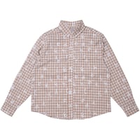 Hoddle Splatter Shirt - Brown