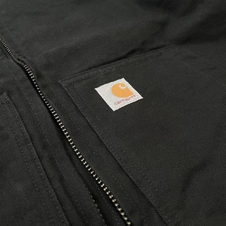 Carhartt USA J130(104050) Washed Duck Insulated Active Jacket Black