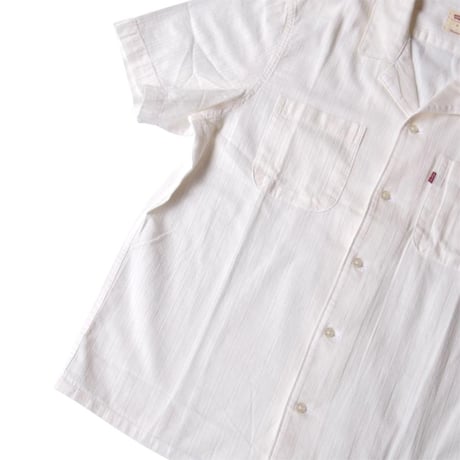 Levis Classic Camp Shirts - Egret Dobby