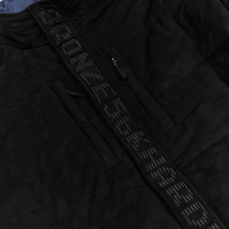 Bronze56k Faux Suede Puffer - Black