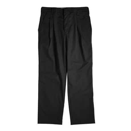 Red Kap PT38 Pleated Twill Slacks Black