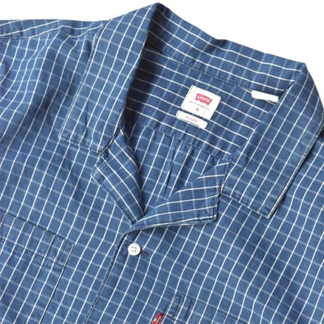 Levi's Classic Camp Shirts - Mid Indigo