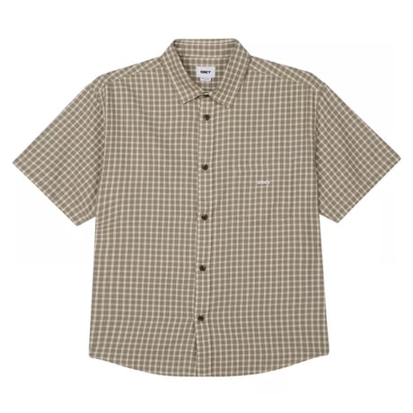 OBEY Bigwing Otis Woven Shirtn - Birch