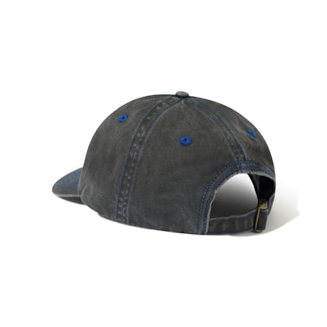 Butter Goods Rounded Logo 6panel Cap Washed Black