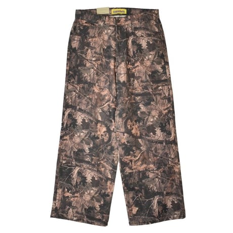 NEO BLUE Super Baggy Double Knee Pants - Hunt Camo