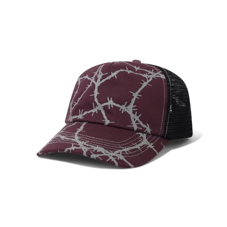 Butter Goods Wired Trucker Cap - Wine