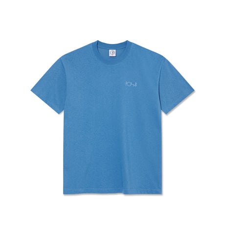 Polar Skate Contrast Stroke Logo - French Blue